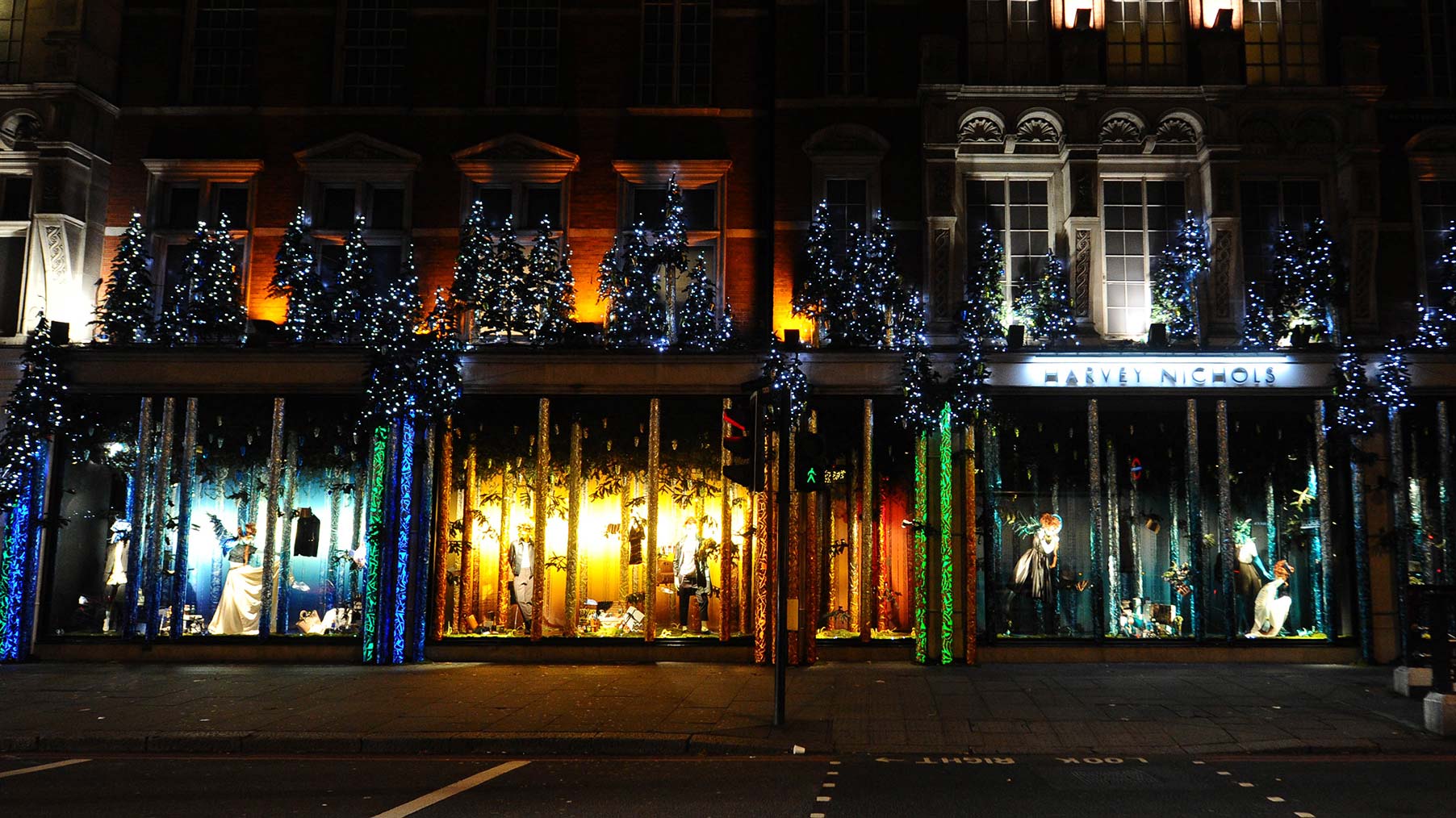 Discover our Christmas windows Harvey Nichols